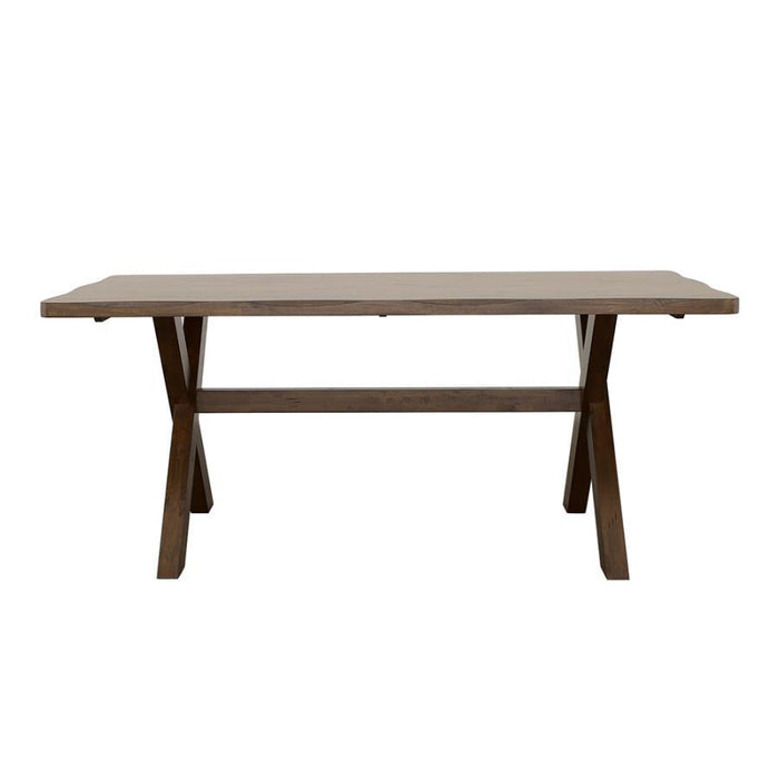 Alston Collection - Alston X-shaped Dining Table Knotty Nutmeg