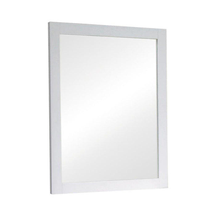 Selena Collection - Selena Rectangular Dresser Mirror White