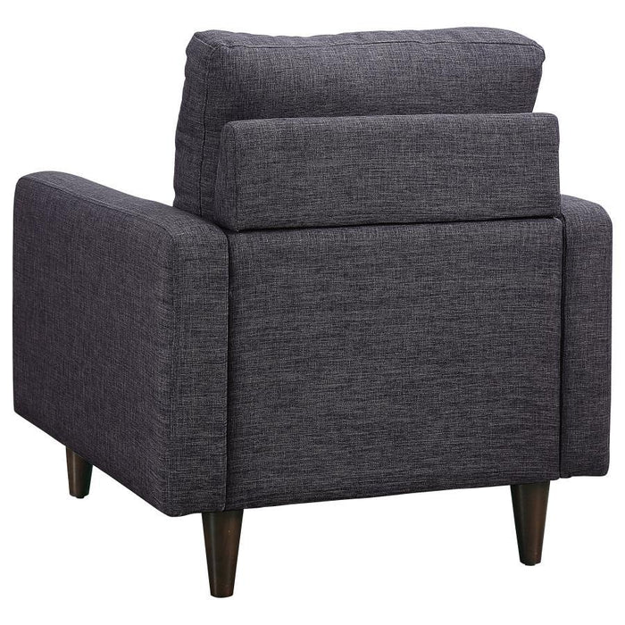 Grey - Watsonville Tufted Back Chair Grey