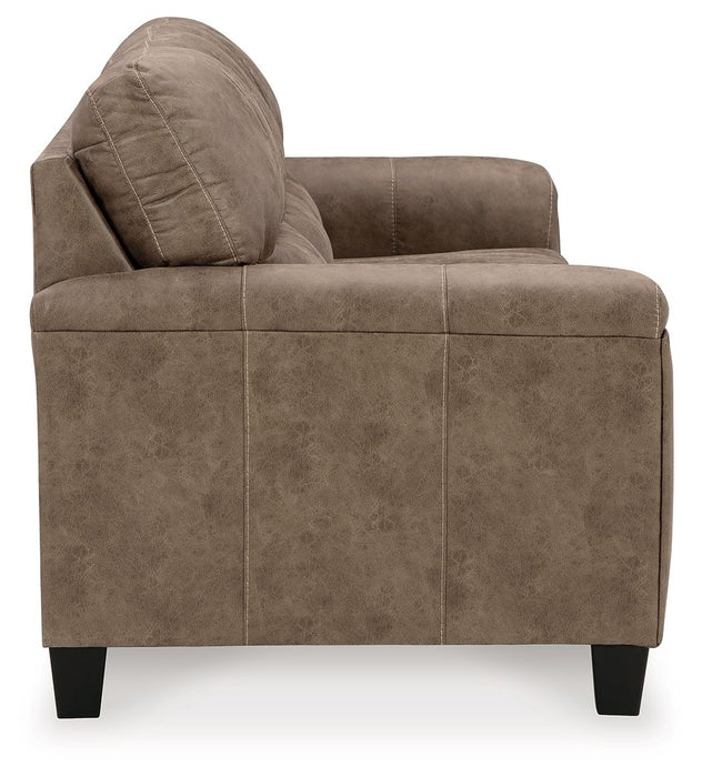 Navi - Fossil - 3 Pc. - Sofa, Loveseat, Rocker Recliner