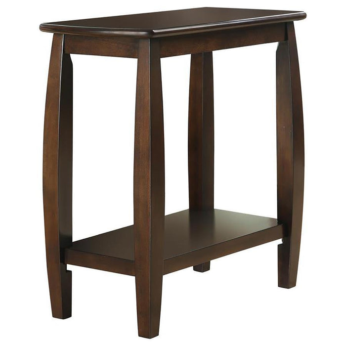 1-shelf Chairside Table Cappuccino