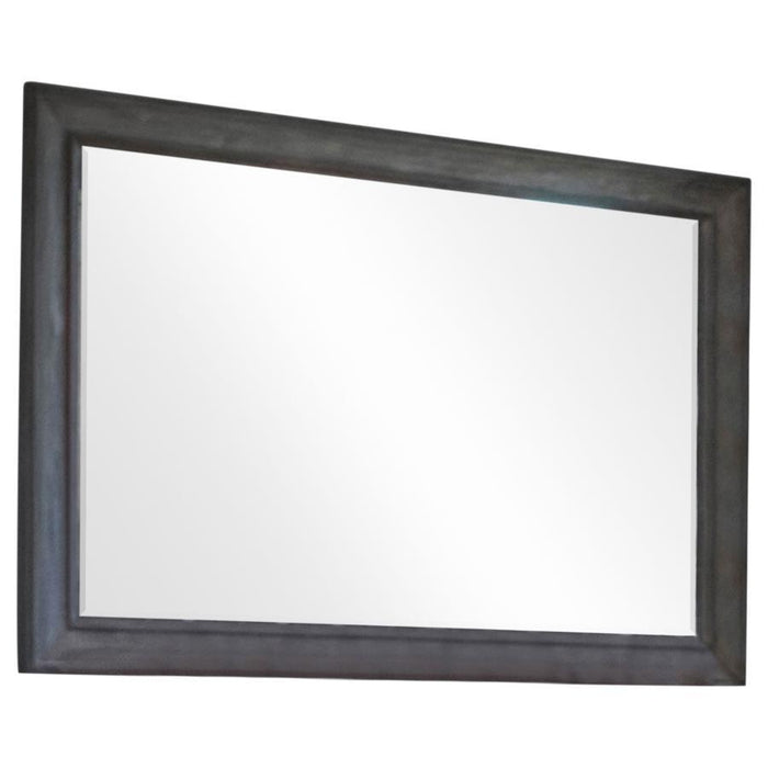 Alderwood Rectangle Dresser Mirror French Grey