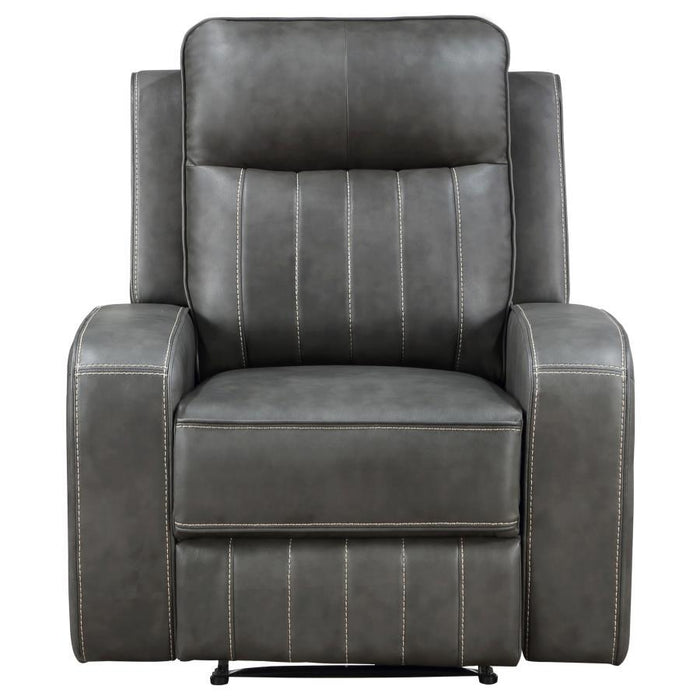 Raelynn - Upholstered Recliner Chair - Grey