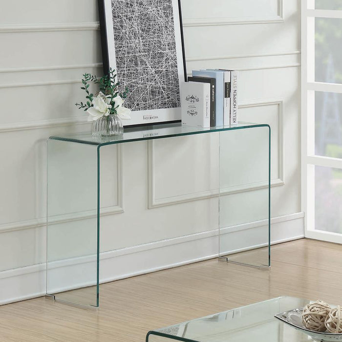 Rectangular Sofa Table Clear