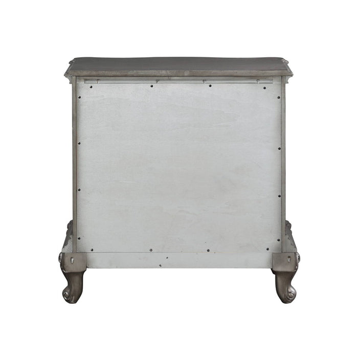 Ausonia - Nightstand - Antique Platinum - Finish